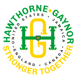 Hawthorne · Gaynor family crest — Stronger Together