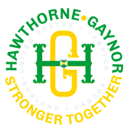 Hawthorne · Gaynor family crest — Stronger Together
